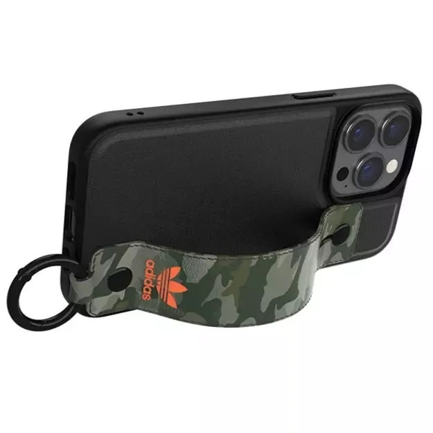 Adidas OR Hand Strap Case iPhone 13 Pro /13 6.1  black-green/black-green 47111 4