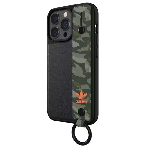 Adidas OR Hand Strap Case iPhone 13 Pro /13 6.1  black-green/black-green 47111 1