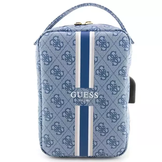 Guess Bag GUHBP4RPSB Organizer blue/blue 4G Printed Stripes 3