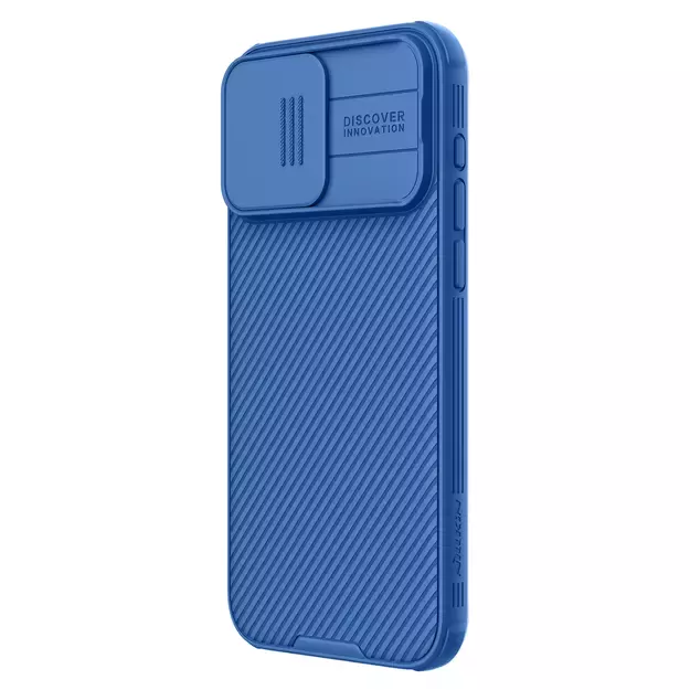 Nillkin CamShield Pro Magnetic Case for iPhone 15 Pro Max with Camera Protector - Blue 4