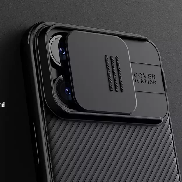 Nillkin CamShield Pro Magnetic Case for iPhone 15 Pro Max with Camera Protector - Blue 18