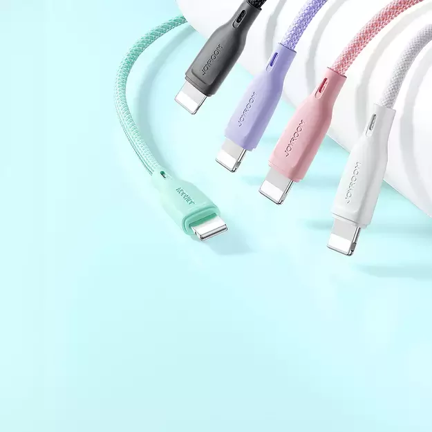 Joyroom Multi-Color Series S-A34 USB-A / Lightning 3A cable 1m - black 9
