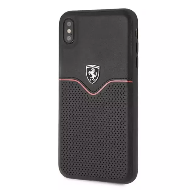 Ferrari Hardcase FEOVEHCI65BK iPhone Xs Max black/black Off Track Victory 7