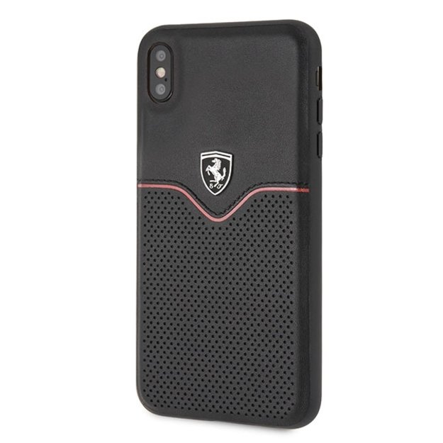 Ferrari Hardcase FEOVEHCI65BK iPhone Xs Max black/black Off Track Victory 1