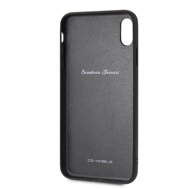 Ferrari Hardcase FEOVEHCI65BK iPhone Xs Max black/black Off Track Victory 3