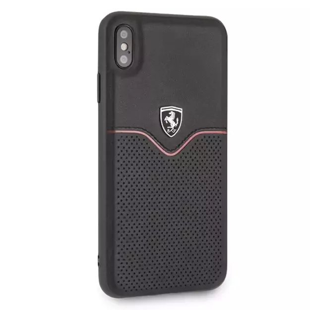 Ferrari Hardcase FEOVEHCI65BK iPhone Xs Max black/black Off Track Victory 10