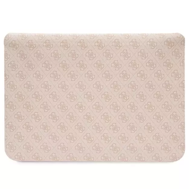 Guess 4G Printed Stripes cover for a 16&quot  laptop - pink 2