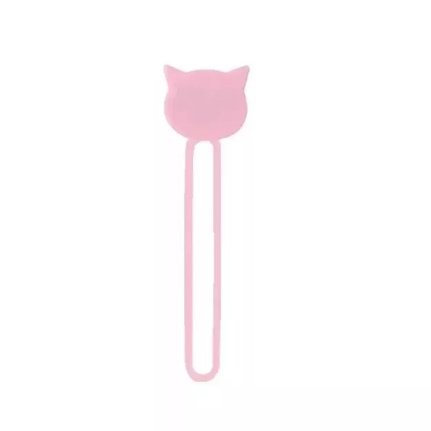 Silicone cable reel - pink