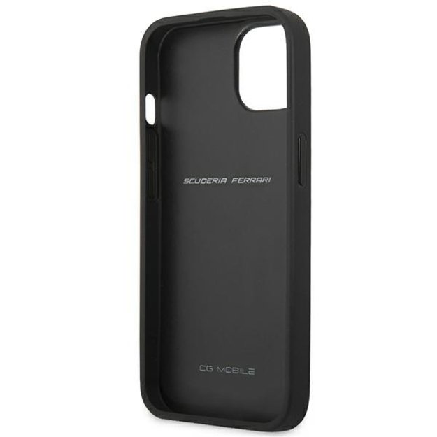 Ferrari FESAXHCP13SBK iPhone 13 mini 5.4&quot  black/black hardcase On Track Carbon Stripe 6