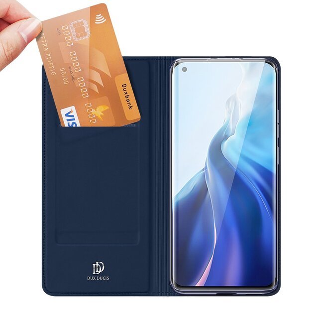 DUX DUCIS Skin Pro Bookcase type case for Xiaomi Mi 11 blue 37