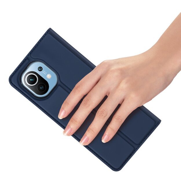 DUX DUCIS Skin Pro Bookcase type case for Xiaomi Mi 11 blue 5
