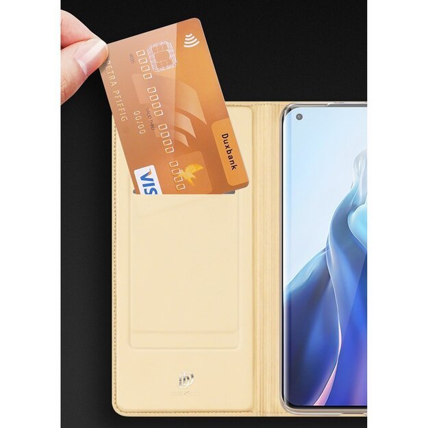 DUX DUCIS Skin Pro Bookcase type case for Xiaomi Mi 11 blue 12