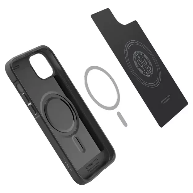 Spigen Core Armor Mag Case with MagSafe for iPhone 15 Plus - Matte Black 12
