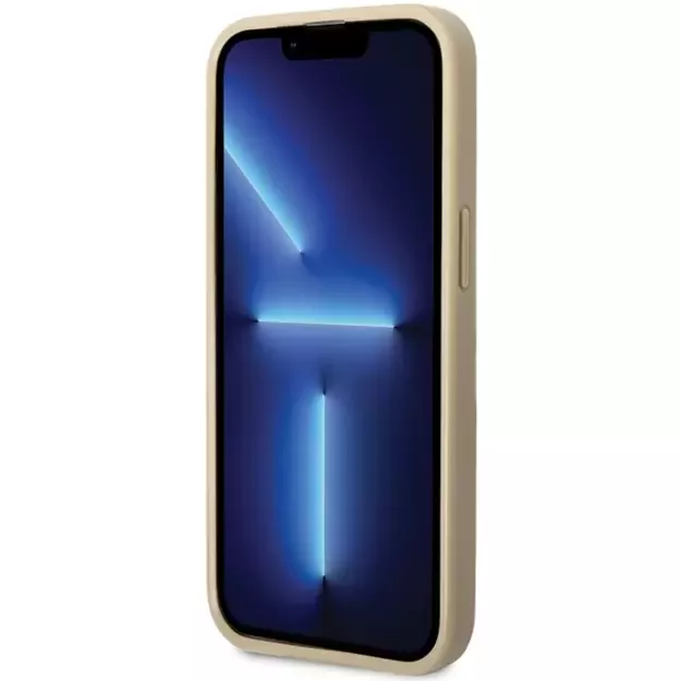 Guess GUHCP13XHG4SGD case for iPhone 13 Pro Max 6.7&quot  - gold Glitter Script Big 4G 11