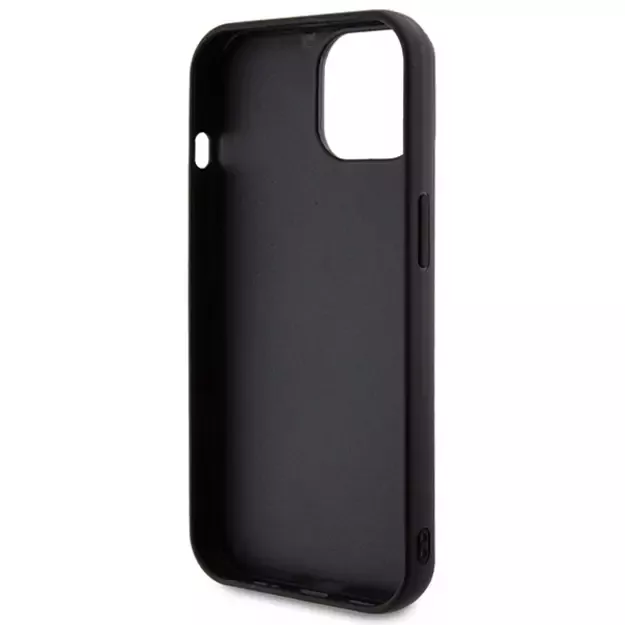 Guess Quilted Metal Logo case for iPhone 15 - black 6