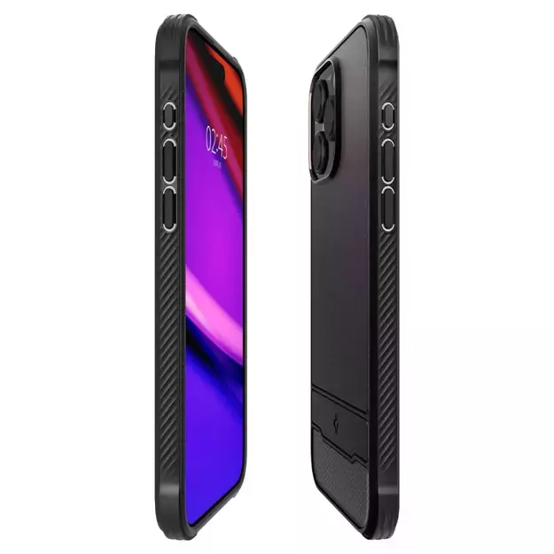 Spigen Rugged Armor Mag Case with MagSafe for iPhone 15 Pro - Matte Black 7