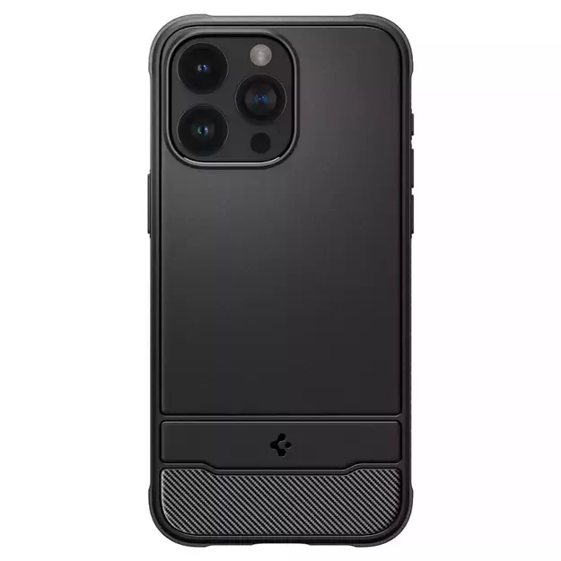 Spigen Rugged Armor Mag Case with MagSafe for iPhone 15 Pro - Matte Black 1
