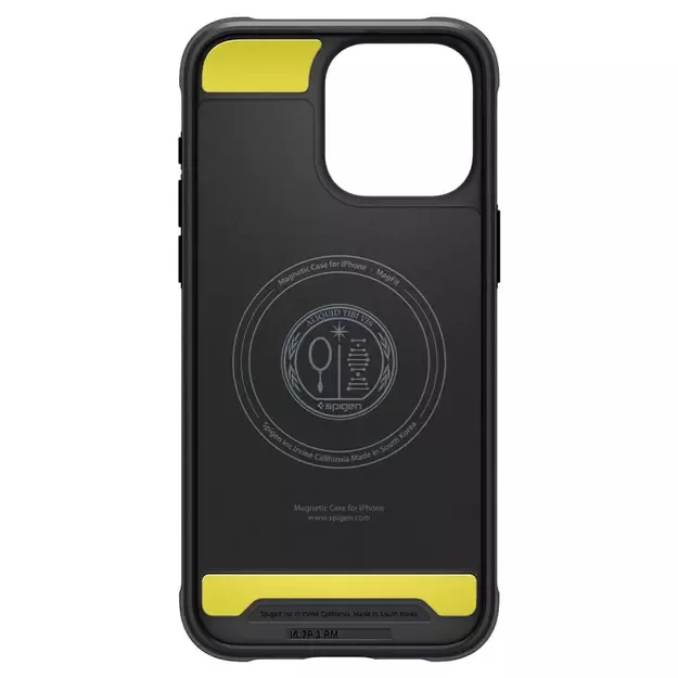 Spigen Rugged Armor Mag Case with MagSafe for iPhone 15 Pro Max - Matte Black 3