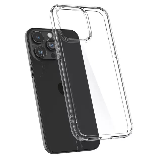 Spigen Ultra Hybrid Case for iPhone 15 Pro Max - Clear 10