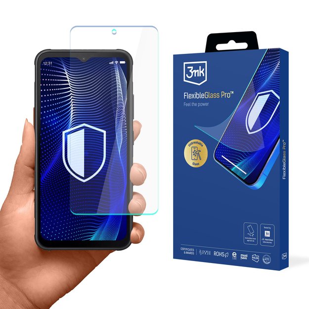 Hybrid glass 3mk FlexibleGlass Pro for Samsung Galaxy XCover 7 Pro
