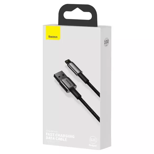 Baseus Tungsten USB - Lightning cable 2.4 A 1 m black (CALWJ-01) 4