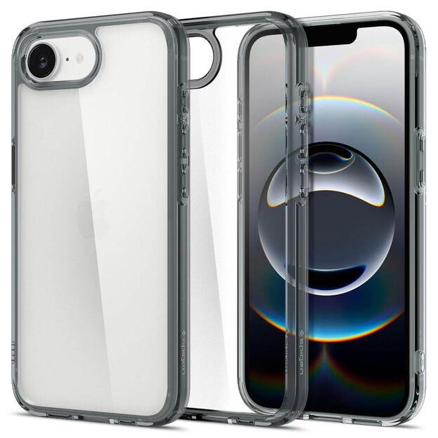 Spigen Ultra Hybrid Case for iPhone 16e - Gray 1