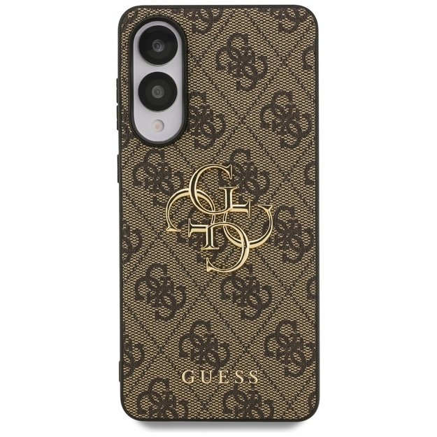 Guess Big 4G Logo Classic Logo Case for Samsung Galaxy S25 Edge - Brown 2