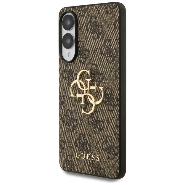 Guess Big 4G Logo Classic Logo Case for Samsung Galaxy S25 Edge - Brown 1