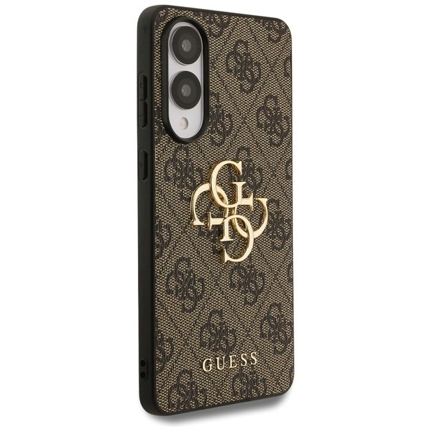 Guess Big 4G Logo Classic Logo Case for Samsung Galaxy S25 Edge - Brown 3