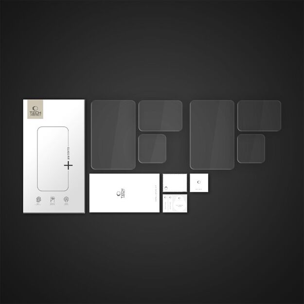 Tech-Protect Glass Fit+ 2-pack tempered glass for GoPro Hero 13 - transparent 3