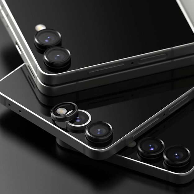 Ringke Camera Frame Protector 2-pack for Samsung Galaxy Z Flip 7 - Black 4