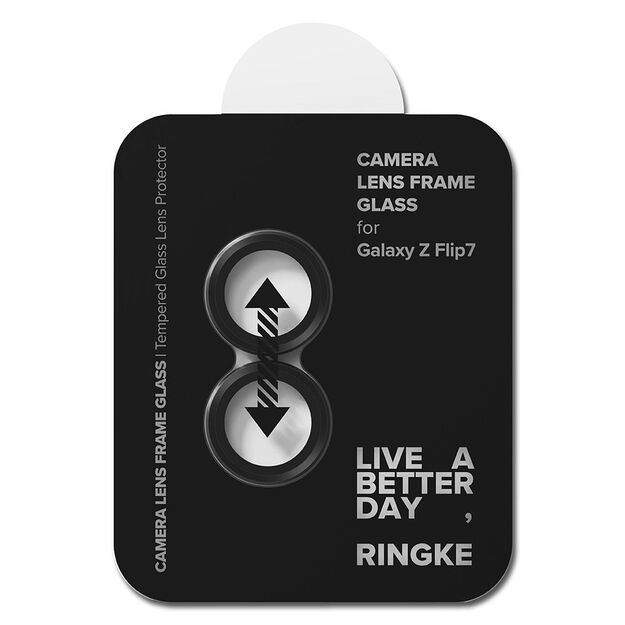 Ringke Camera Frame Protector 2-pack for Samsung Galaxy Z Flip 7 - Black 3