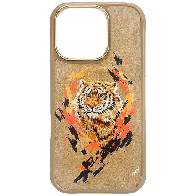Nimmy Tiger MagSafe case for iPhone 16 Pro Max - brown 3