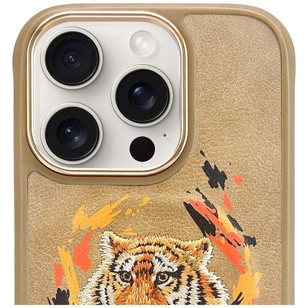 Nimmy Tiger MagSafe case for iPhone 16 Pro Max - brown 1