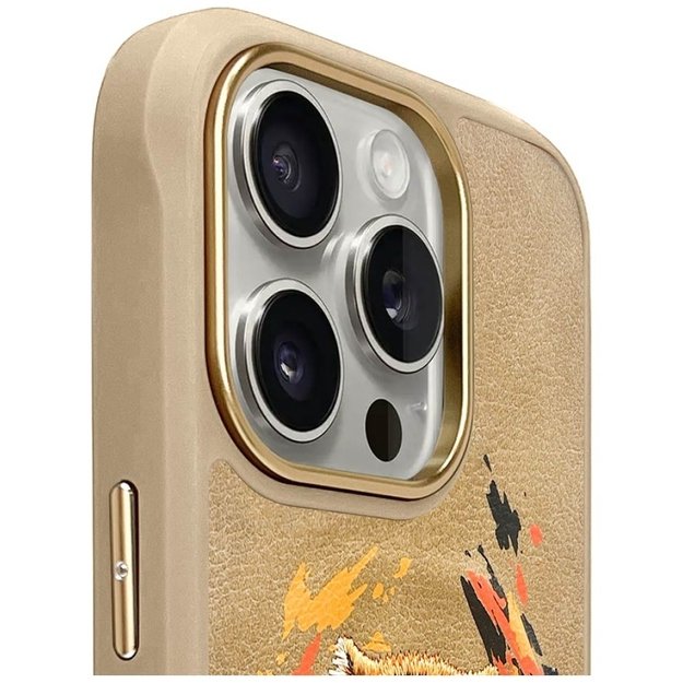 Nimmy Tiger MagSafe case for iPhone 16 Pro Max - brown 2
