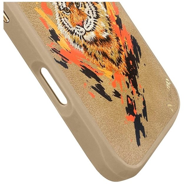 Nimmy Tiger MagSafe case for iPhone 16 Pro Max - brown 6