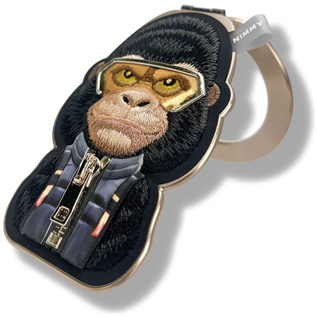 Nimmy Cool&amp Cute 2.0 Gorilla Magnetic Pendant - Black 3