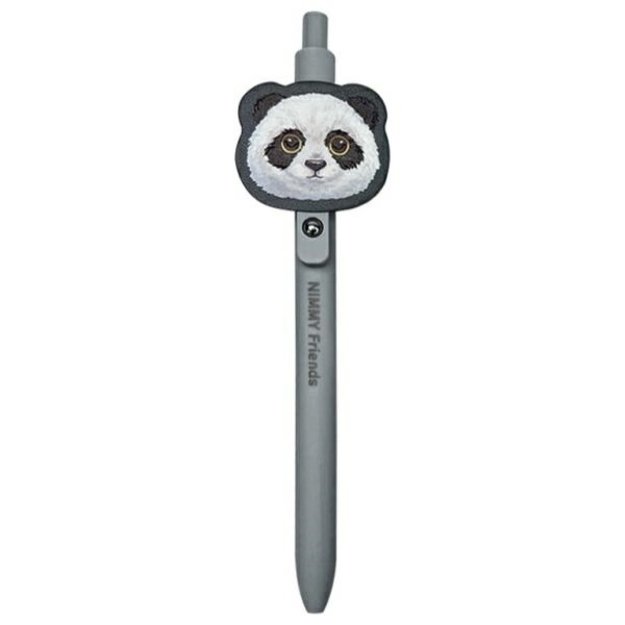 Nimmy Big Eyed Pet 2.0 Panda 2-in-1 Notebook + Pen Set - Black 2