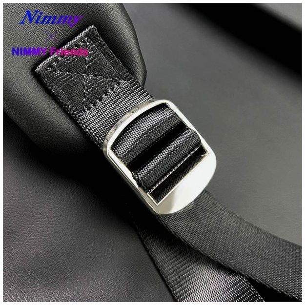 Nimmy Cool&amp Cute 2.0 Dog Laptop Backpack - Black 10