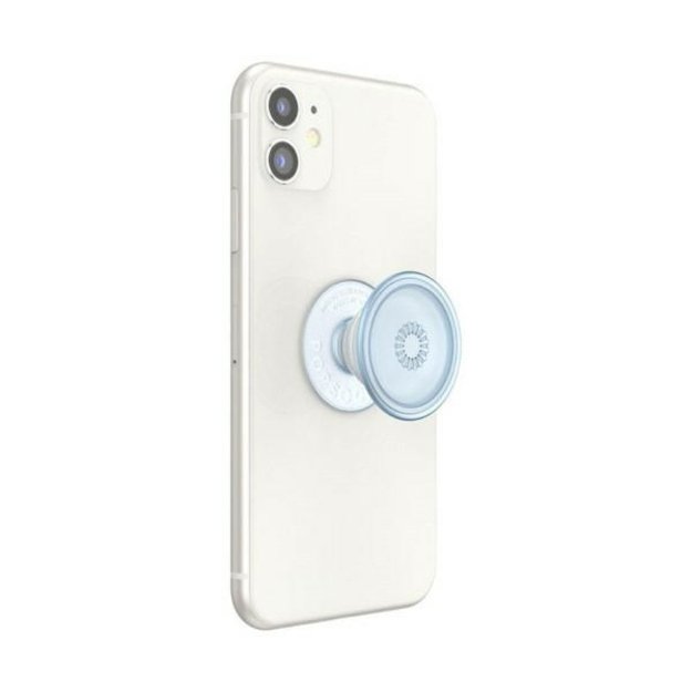 Popsockets PlantCore Grip Ice Blue and Phone Stand 4