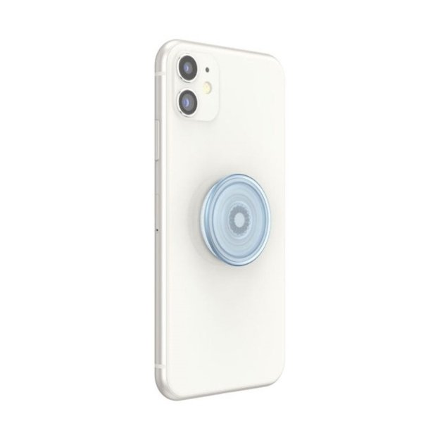 Popsockets PlantCore Grip Ice Blue and Phone Stand 3