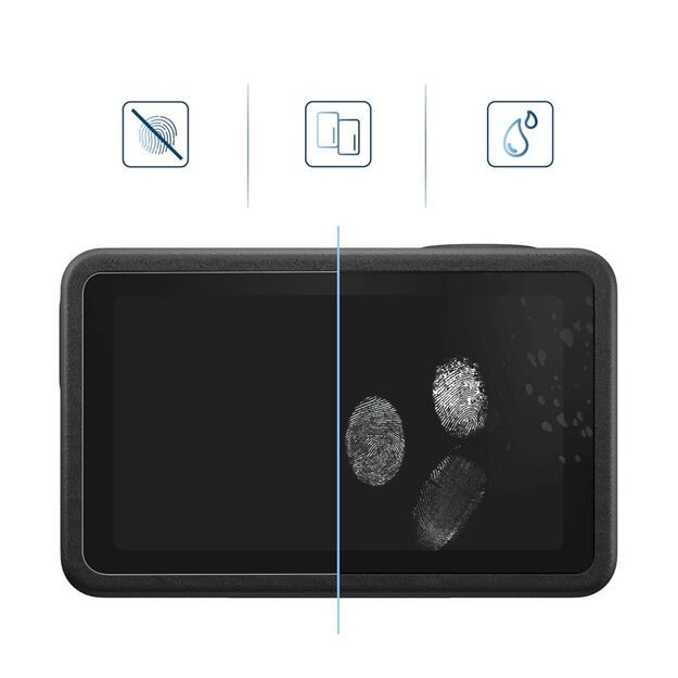 Tech-Protect Glass Fit+ 2-pack tempered glass for DJI Osmo Action 5 Pro - transparent 1
