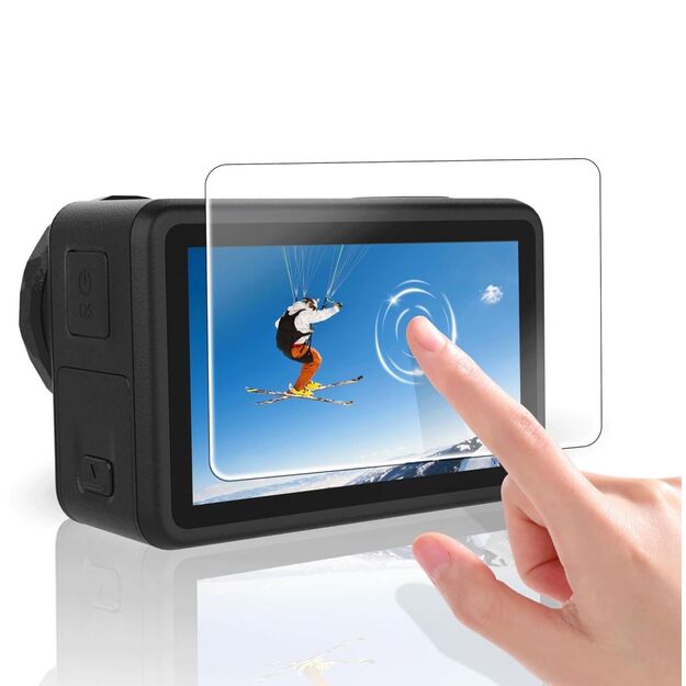 Tech-Protect Glass Fit+ 2-pack tempered glass for DJI Osmo Action 5 Pro - transparent 2
