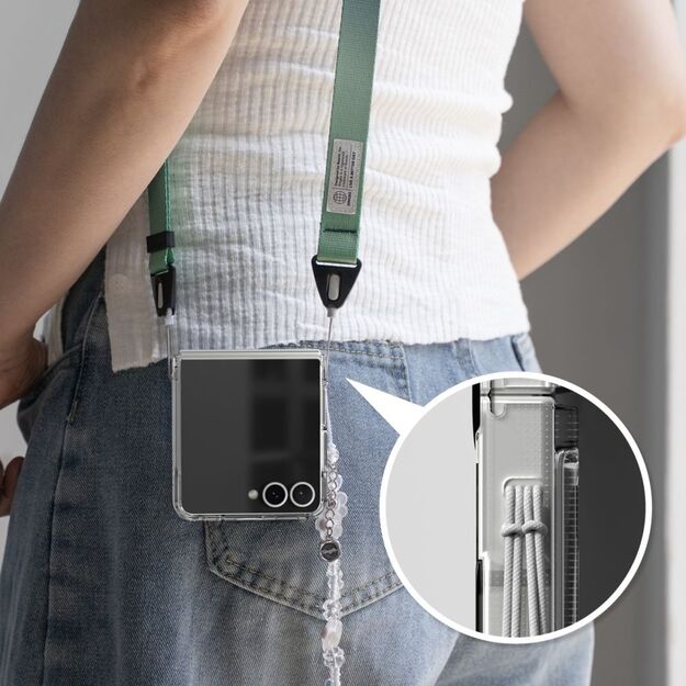 Ringke Fusion Magnetic MagSafe Case for Samsung Galaxy Z Flip 7 - Clear 7