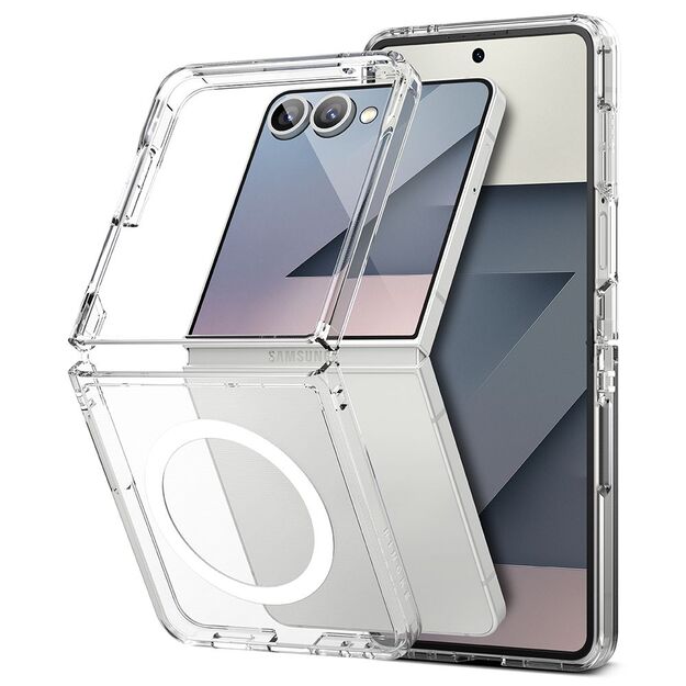 Ringke Fusion Magnetic MagSafe Case for Samsung Galaxy Z Flip 7 - Clear 2