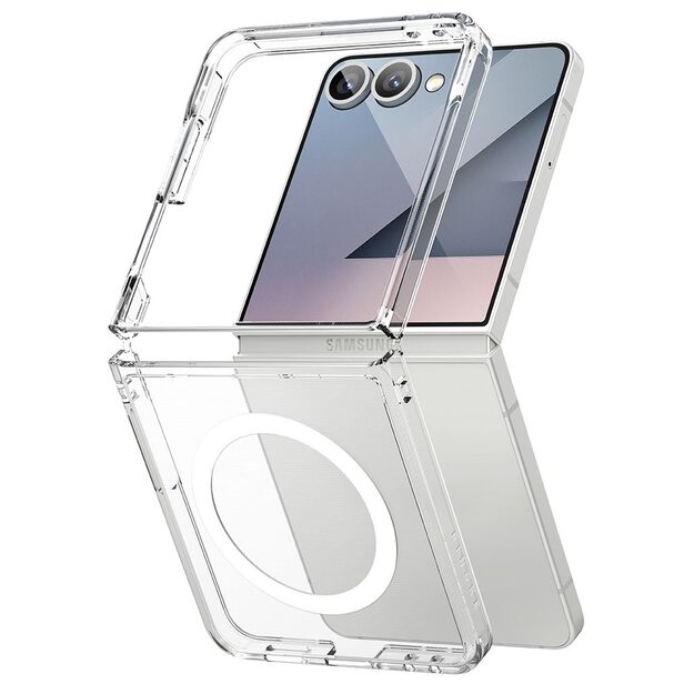 Ringke Fusion Magnetic MagSafe Case for Samsung Galaxy Z Flip 7 - Clear 1