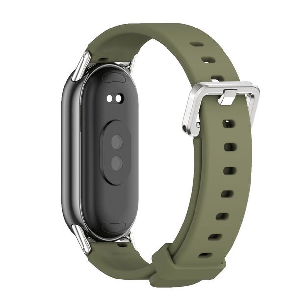 Tech-Protect IconBand Classic strap for Xiaomi Smart Band 8 / 9 / 10 / NFC - green 1