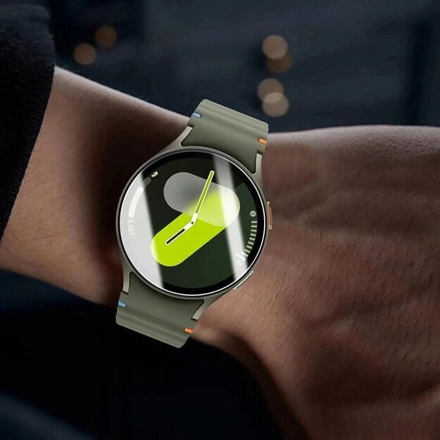 Tech-Protect Glass Fit+ 2-pack tempered glass for Samsung Galaxy Watch 8 40mm - transparent 2