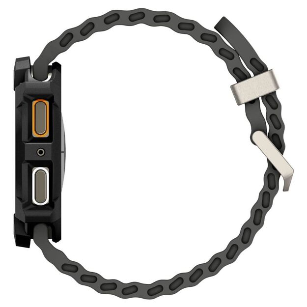 Spigen Rugged Armor Case for Samsung Galaxy Watch 8 44mm - Matte Black 2