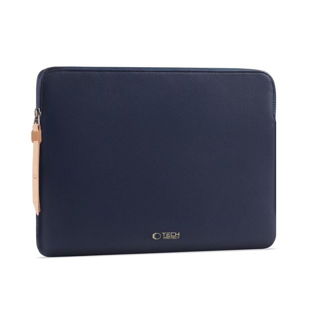 Tech-Protect Fleece Laptop Bag 15-16 - Navy Blue 1